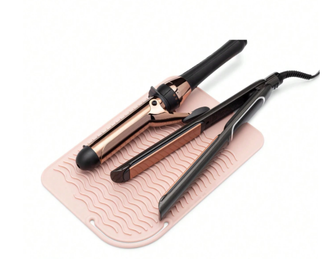 Silicone Heat Resistant Mat For Curling Irons