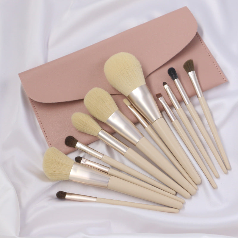 Set Of 12 Makeup Brushes