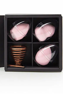 3+1 Pcs Makeup Sponges with 3 Shapes for Liquid Foundation, Cream and Powder